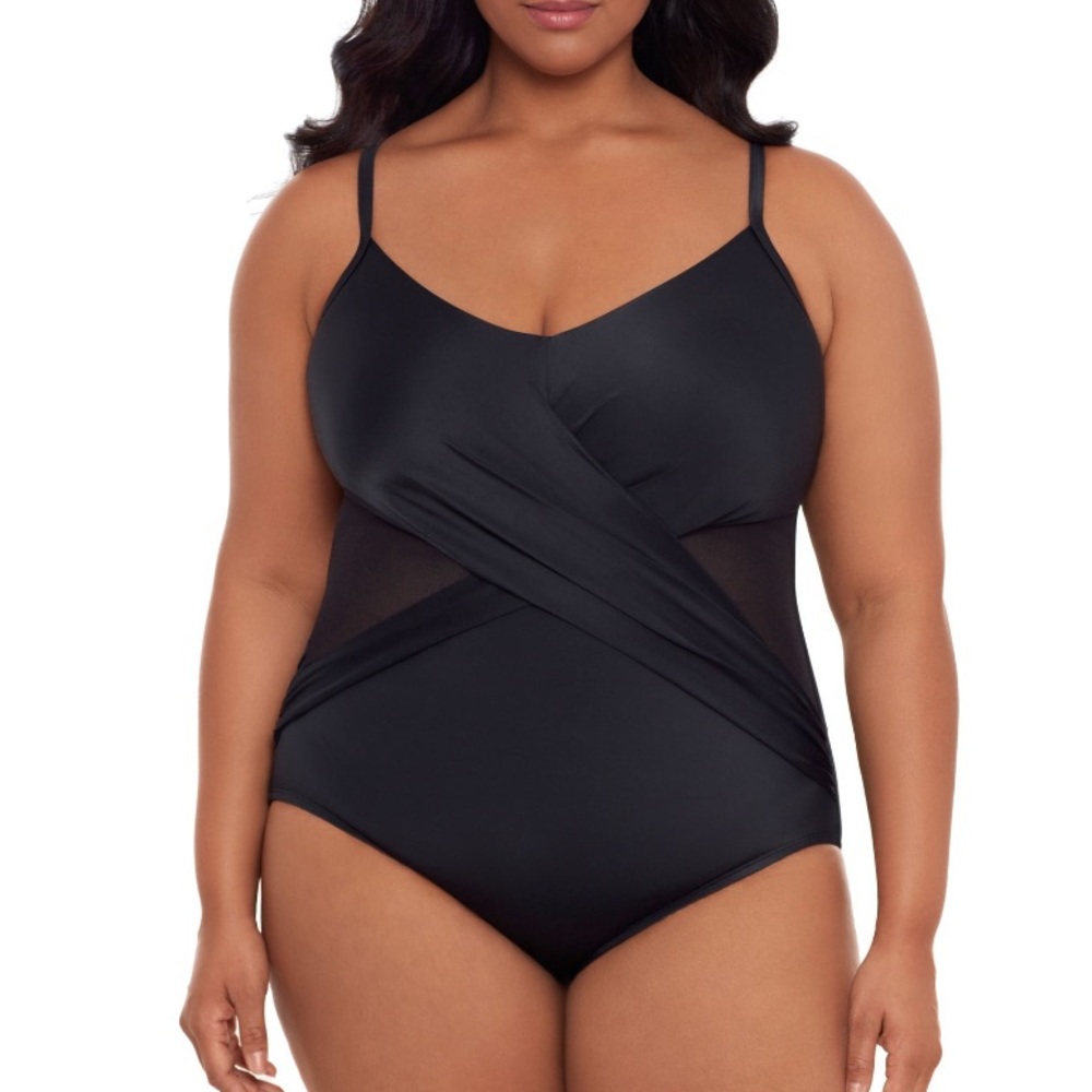 Embrace Your Curves™ by Miracle Brands® One Piece Swimsuit Sz 3X
